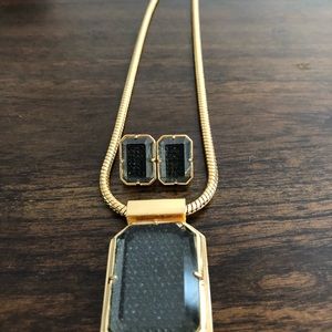 Kate spade matching necklace and earrings